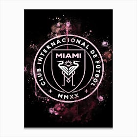 Inter Miami Canvas Print