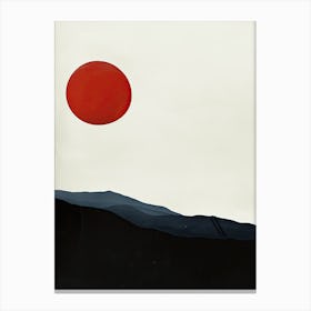 'Sunrise', Minimalism Canvas Print