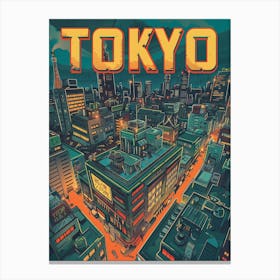 Tokyo 1 Canvas Print