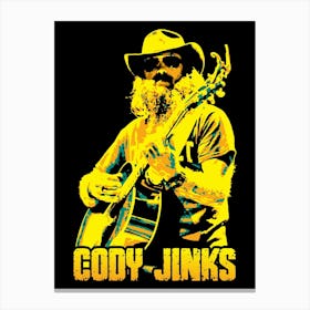 Cody Jinks American Outlaw Country Music Singer Canvas Print