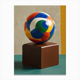 Soccer Ball Canvas Print