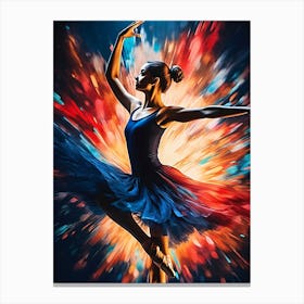 Dynamite Ballerina Canvas Print