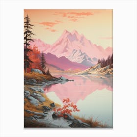 mountain Landscape Canvas Print
