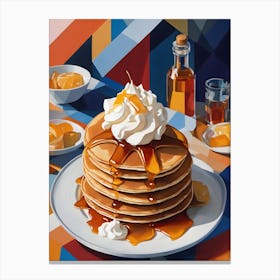Pancakes Canvas Print