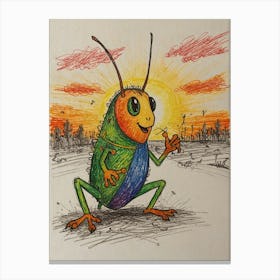 Cockroach Canvas Print