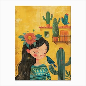 Mexican Girl 7 Canvas Print