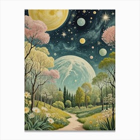 Cosmic Landscape Canvas Print