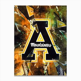 Appalachian State Mountaineers 1 Canvas Print