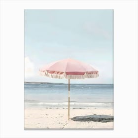 Beach Umbrella 5 Canvas Print