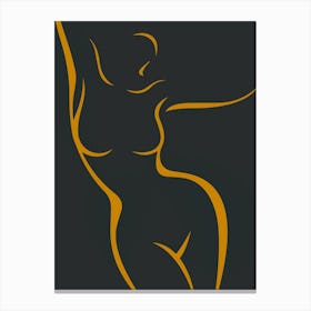 Woman'S Body 1 Canvas Print