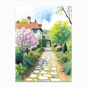 Garden Path 8 Canvas Print