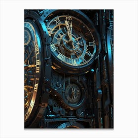 Clocks Canvas Print