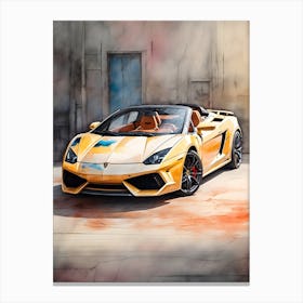 Lamborghini Gt S Canvas Print