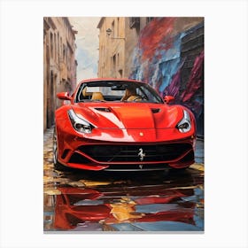 Ferrari California Canvas Print