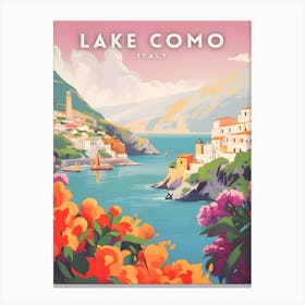 Lake Como Italy Travel Canvas Print