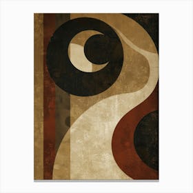 Abstract - Yin Yang Canvas Print