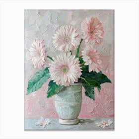 A World Of Flowers Gerbera 2 Painting Canvas Print