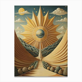 Road To The Sun Canvas Print