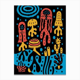 Jellyfish Dreams 1 Canvas Print