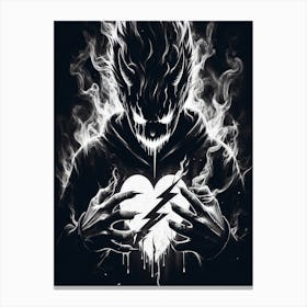 Demon Heart Canvas Print