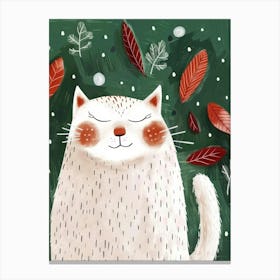 Christmas Cat 7 Canvas Print