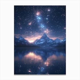 Starry Night Sky 9 Canvas Print