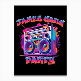 Party Gang Canvas Print