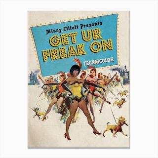 Get Your Freak On Canvas Print