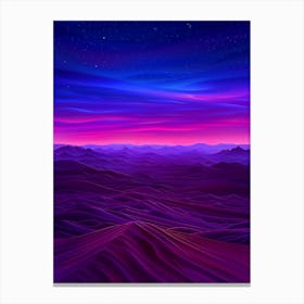 Desert Landscape 41 Canvas Print