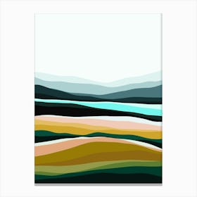 Abstract Landscape 7 Canvas Print