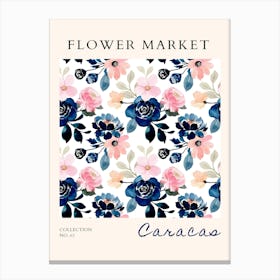 Flower Market 33 Canvas Print