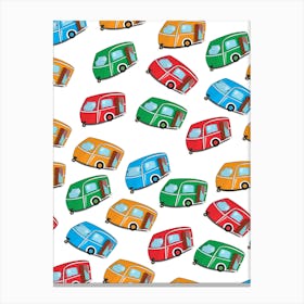 Caravan Motor home pattern Canvas Print