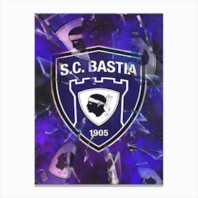 Bastia Brokem Glass 1 Canvas Print