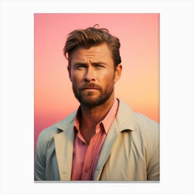 Chris Hemsworth Canvas Print