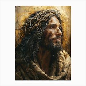 Jesus 50 Canvas Print