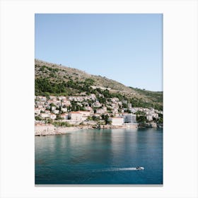 Dubrovnik Port Canvas Print