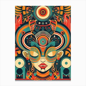 Psychedelic Art Canvas Print