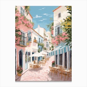 Marbella Spain 2 Illustration Canvas Print