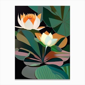 American Lotus Fauvism Matisse 3 Canvas Print