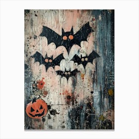 Horror Bats Canvas Print