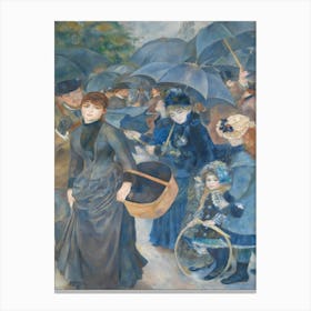 The Umbrellas, Pierre Auguste Renoir Canvas Print