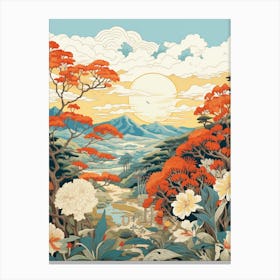 Adachi Museum Of Art Japan  Illustration  1  Canvas Print