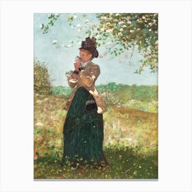The Yellow Jacket (1879), Winslow Homer Canvas Print