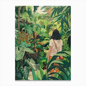 In The Garden Fairchild Tropical Botanic Garden Usa 2 Canvas Print