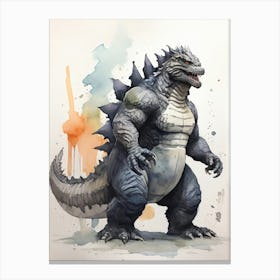 Godzilla 4 Canvas Print