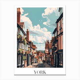 York City Street Canvas Print