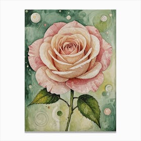 Pink Rose no2 Canvas Print