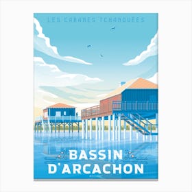 Bassin Arcachon France Canvas Print