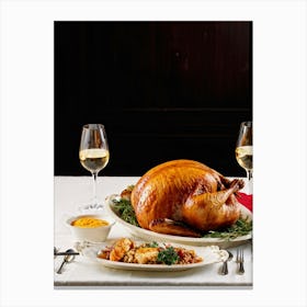 Thanksgiving Turkey 2 Canvas Print