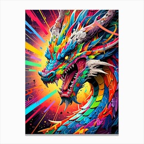 Dragon Painting 1 Canvas Print